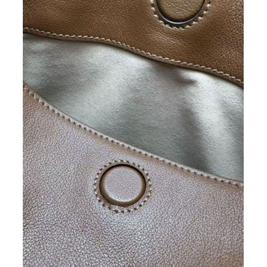 Borsa a tracolla piccola Gucci Diana in bambù Caffè Replica Replica Perfette Borsa a tracolla piccola Gucci Diana in bambù Caffè imitazioni