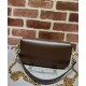 Bora Pari replica a tracolla piccola Gucci Horsebit 1955 735178 Caffè qualità specchio Replica Perfette Bora Pari a tracolla piccola Gucci Horsebit 1955 735178 Caffè imitazioni