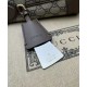 Borsa a tracolla piccola Gucci Ophidia Series GG Dark Coffee Replica Replica Perfette Borsa a tracolla piccola Gucci Ophidia Series GG Dark Coffee imitazioni