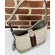 Borsa a tracolla piccola Gucci Ophidia Series GG Crema Replica Replica Perfette Borsa a tracolla piccola Gucci Ophidia Series GG Crema imitazioni