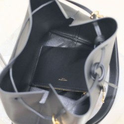 YSL Saint Laurent Paris Vii Pochon In Pelle Di Agnello Nero Replica Replica Perfette YSL Saint Laurent Paris Vii Pochon In Pelle Di Agnello Nero imitazioni