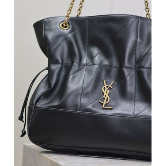 Replica Perfette YSL Saint Laurent Jamie 4.3 Borsa Tote In Pelle Di Montone Nero imitazioni