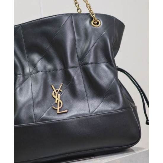 Replica Perfette YSL Saint Laurent Jamie 4.3 Borsa Tote In Pelle Di Montone Nero imitazioni