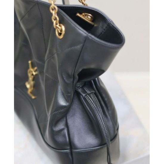 Replica Perfette YSL Saint Laurent Jamie 4.3 Borsa Tote In Pelle Di Montone Nero imitazioni