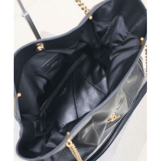 Replica Perfette YSL Saint Laurent Jamie 4.3 Borsa Tote In Pelle Di Montone Nero imitazioni