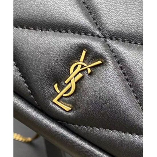 Replica Perfette Imitazione YSL Saint Laurent Sade Hobo In Pelle Di Agnello Nero imitazioni