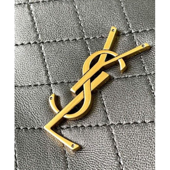 Imitazione YSL Saint Laurent Lyia Duffle In Pelle Di Agnello Trapuntata Nero Replica Replica Perfette Imitazione YSL Saint Laurent Lyia Duffle In Pelle Di Agnello Trapuntata Nero imitazioni
