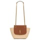 YSL Saint Laurent Mini Manon In Rafia E Pelle Conciata Al Vegetale Invecchiata Caffè Replica Replica Perfette YSL Saint Laurent Mini Manon In Rafia E Pelle Conciata Al Vegetale Invecchiata Caffè imitazioni