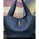 Dettagli perfetti YSL Saint Laurent Bea Tote In Pelle Granulata Nero Replica Replica Perfette Dettagli perfetti YSL Saint Laurent Bea Tote In Pelle Granulata Nero imitazioni