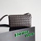 Borsa a tracolla Mini Andiamo Bottega Veneta agnello intrecciata fondente Replica Replica Perfette Borsa a tracolla Mini Andiamo Bottega Veneta agnello intrecciata fondente imitazioni