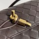 Borsa a tracolla Mini Andiamo Bottega Veneta agnello intrecciata fondente Replica Replica Perfette Borsa a tracolla Mini Andiamo Bottega Veneta agnello intrecciata fondente imitazioni