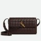 Borsa a tracolla Mini Andiamo Bottega Veneta agnello intrecciata fondente Replica Replica Perfette Borsa a tracolla Mini Andiamo Bottega Veneta agnello intrecciata fondente imitazioni