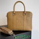 Replica Perfette Cartella Grande Bottega Veneta Vitello Intrecciato Marrone imitazioni