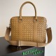 Replica Perfette Cartella Grande Bottega Veneta Vitello Intrecciato Marrone imitazioni