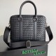 Cartella Grande Bottega Veneta Vitello Intrecciato Nero Replica Replica Perfette Cartella Grande Bottega Veneta Vitello Intrecciato Nero imitazioni