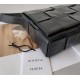 Replica Perfette Bottega Veneta Cassett Borsa vitello stropicciata nera imitazioni