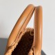 Borse Replica Mini Cabat Bottega Veneta agnello intrecciata color caramello qualità specchio Replica Perfette Borse Mini Cabat Bottega Veneta agnello intrecciata color caramello imitazioni