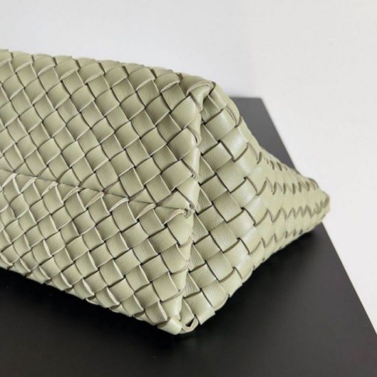 Bottega Veneta Mini Cabat Borse Replica Alta Qualità Travertino Intrecciato Agnello qualità specchio Replica Perfette Bottega Veneta Mini Cabat Borse Alta Qualità Travertino Intrecciato Agnello imitazioni