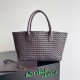 Borsa Cabat media Bottega Veneta Intrecciato fondente agnello Replica Replica Perfette Borsa Cabat media Bottega Veneta Intrecciato fondente agnello imitazioni