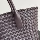 Borsa Cabat media Bottega Veneta Intrecciato fondente agnello Replica Replica Perfette Borsa Cabat media Bottega Veneta Intrecciato fondente agnello imitazioni