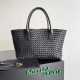 Imitazioni borse griffate Cabat media Bottega Veneta agnello intrecciata nera Replica Replica Perfette Imitazioni borse griffate Cabat media Bottega Veneta agnello intrecciata nera imitazioni
