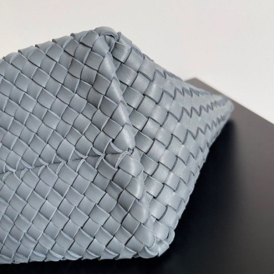 Replica Perfette Bottega Veneta Cabat Media Thunder Intrecciato Agnello imitazioni