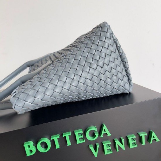 Replica Perfette Bottega Veneta Cabat Media Thunder Intrecciato Agnello imitazioni