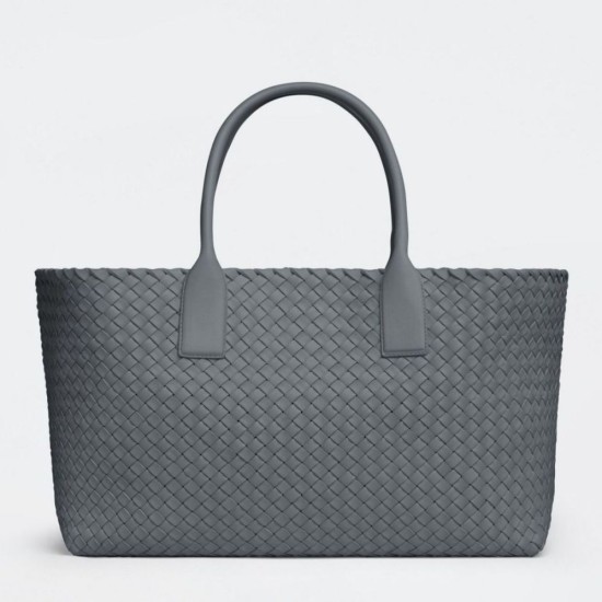 Replica Perfette Bottega Veneta Cabat Media Thunder Intrecciato Agnello imitazioni