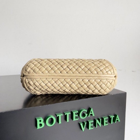 Bottega Veneta Clicker Replica Perfetta Piccola Porridge Intrecciato agnello qualità specchio Replica Perfette Bottega Veneta Clicker Perfetta Piccola Porridge Intrecciato agnello imitazioni