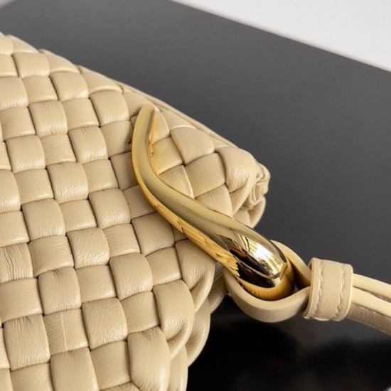 Bottega Veneta Clicker Replica Perfetta Piccola Porridge Intrecciato agnello qualità specchio Replica Perfette Bottega Veneta Clicker Perfetta Piccola Porridge Intrecciato agnello imitazioni