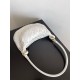 Bora Pari replica piccola Bottega Veneta Gemelli agnello intrecciata bianca qualità specchio Replica Perfette Bora Pari piccola Bottega Veneta Gemelli agnello intrecciata bianca imitazioni