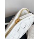 Bora Pari replica piccola Bottega Veneta Gemelli agnello intrecciata bianca qualità specchio Replica Perfette Bora Pari piccola Bottega Veneta Gemelli agnello intrecciata bianca imitazioni