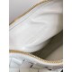Bora Pari replica piccola Bottega Veneta Gemelli agnello intrecciata bianca qualità specchio Replica Perfette Bora Pari piccola Bottega Veneta Gemelli agnello intrecciata bianca imitazioni