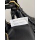 Borsa Replica Bottega Veneta Gemelli Media Agnello Intrecciato Nera qualità specchio Replica Perfette Borsa 1:1 Bottega Veneta Gemelli Media Agnello Intrecciato Nera imitazioni