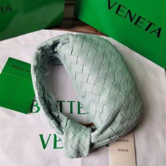 Bottega Veneta BV Jodie Mini Borsa Verde acqua Lavato Intrecciato Agnello Replica Replica Perfette Bottega Veneta BV Jodie Mini Borsa Verde acqua Lavato Intrecciato Agnello imitazioni