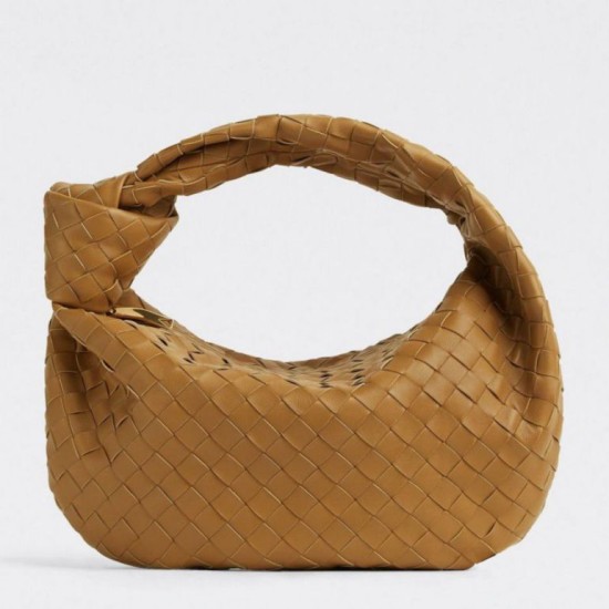 Bottega Veneta BV Jodie Teen Borsa Caramello Intrecciato Replica Replica Perfette Bottega Veneta BV Jodie Teen Borsa Caramello Intrecciato imitazioni