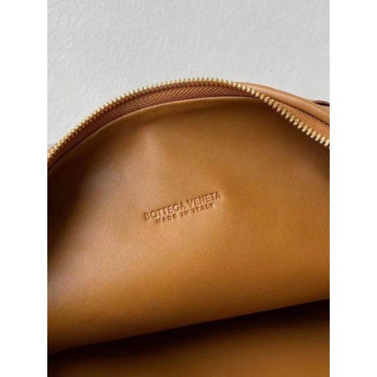Bottega Veneta BV Jodie Teen Borsa Caramello Intrecciato Replica Replica Perfette Bottega Veneta BV Jodie Teen Borsa Caramello Intrecciato imitazioni