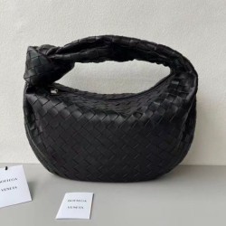 Bottega Veneta BV Jodie Teen Bora Pari replica Nero Intrecciato qualità specchio Replica Perfette Bottega Veneta BV Jodie Teen Bora Pari Nero Intrecciato imitazioni