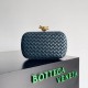 Replica Perfette Bottega Veneta Knot Minaudiere Clutch Space Intrecciato Agnello imitazioni