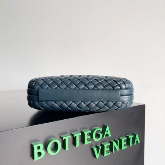 Replica Perfette Bottega Veneta Knot Minaudiere Clutch Space Intrecciato Agnello imitazioni