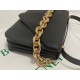 Bottega Veneta Mount Medium Envelope Borsa vitello nera Replica Replica Perfette Bottega Veneta Mount Medium Envelope Borsa vitello nera imitazioni