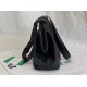 Borsa Replica Bottega Veneta a punta media con manico superiore Nera qualità specchio Replica Perfette Borsa 1:1 Bottega Veneta a punta media con manico superiore Nera imitazioni