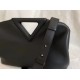 Borsa Replica Bottega Veneta a punta media con manico superiore Nera qualità specchio Replica Perfette Borsa 1:1 Bottega Veneta a punta media con manico superiore Nera imitazioni