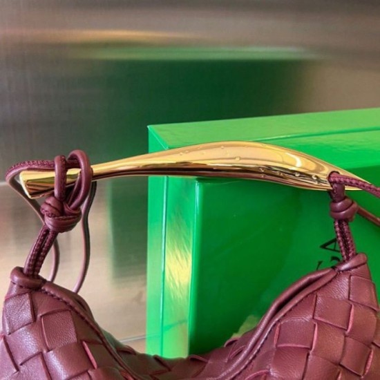 Replica Perfette Bottega Veneta Mini Borsa Sardine Barolo Intrecciato Agnello imitazioni