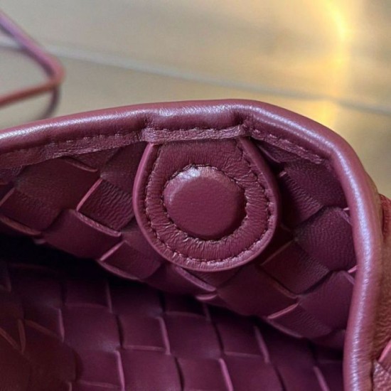 Replica Perfette Bottega Veneta Mini Borsa Sardine Barolo Intrecciato Agnello imitazioni