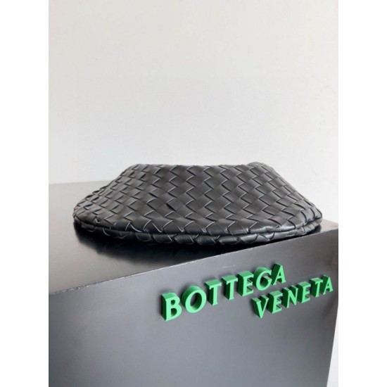 Bottega Veneta Sardine Piccola Borsa con Catena Nero Agnello Replica Replica Perfette Bottega Veneta Sardine Piccola Borsa con Catena Nero Agnello imitazioni