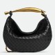 Bottega Veneta Sardine Piccola Borsa con Catena Nero Agnello Replica Replica Perfette Bottega Veneta Sardine Piccola Borsa con Catena Nero Agnello imitazioni