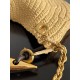 Borsa piccola Sardine di Bottega Veneta con catena rafia naturale Replica Replica Perfette Borsa piccola Sardine di Bottega Veneta con catena rafia naturale imitazioni