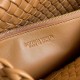 Borsa piccola Bottega Veneta Cobble Caramello Intrecciato Replica Replica Perfette Borsa piccola Bottega Veneta Cobble Caramello Intrecciato imitazioni