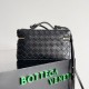 Bottega Veneta Bang Bang Vanity Case Nero Intrecciato Replica Replica Perfette Bottega Veneta Bang Bang Vanity Case Nero Intrecciato imitazioni